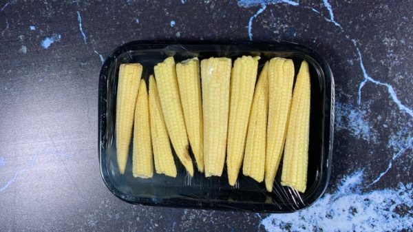 packed baby corn tawi village